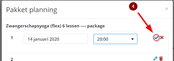 Package zelf plannen 4