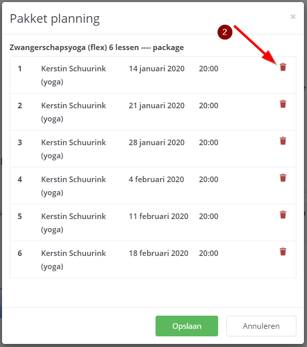 Package zelf wijzigen 2